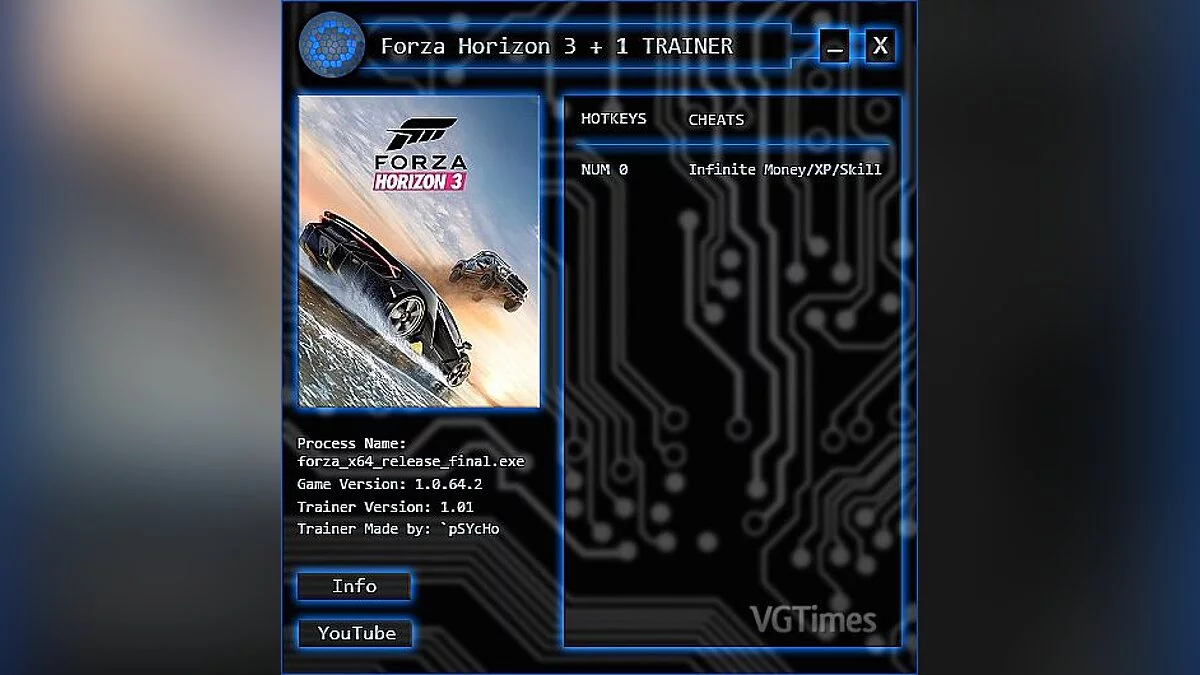 Трейнер / Trainer (+3) [Money / XP / Skill Trainer] [1.01] [`pSYcHo]
