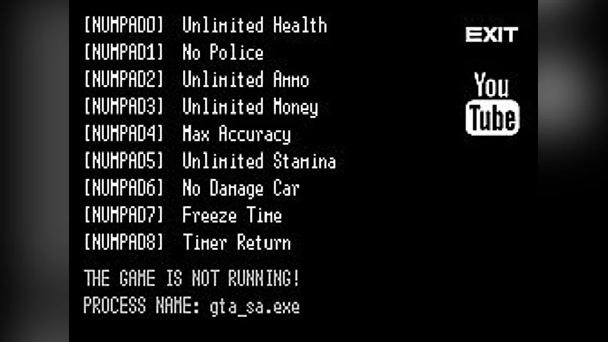 Grand Theft Auto: San Andreas — Трейнер / Trainer (+8) [Rip] [LIRW / GHL]