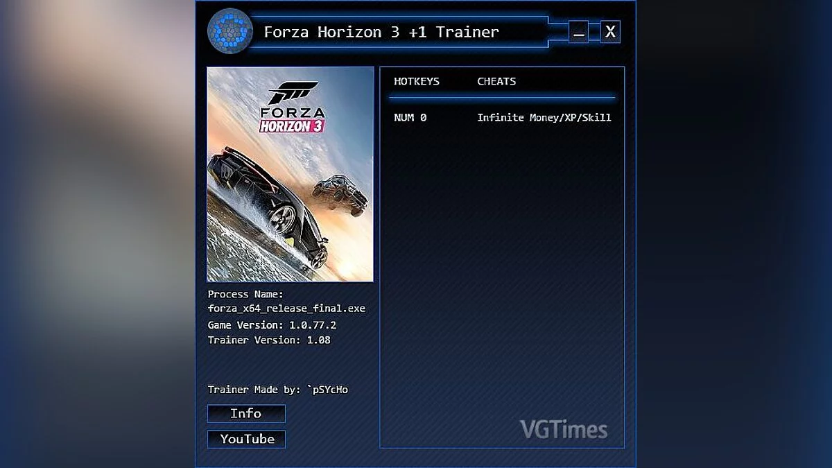 Трейнер / Trainer (+3) [Money / XP / Skill Trainer] [1.08] [`pSYcHo]