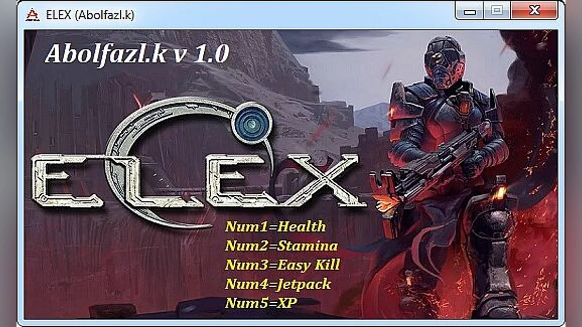 ELEX — Трейнер / Trainer (+5) [1.0] [Abolfazl.k]
