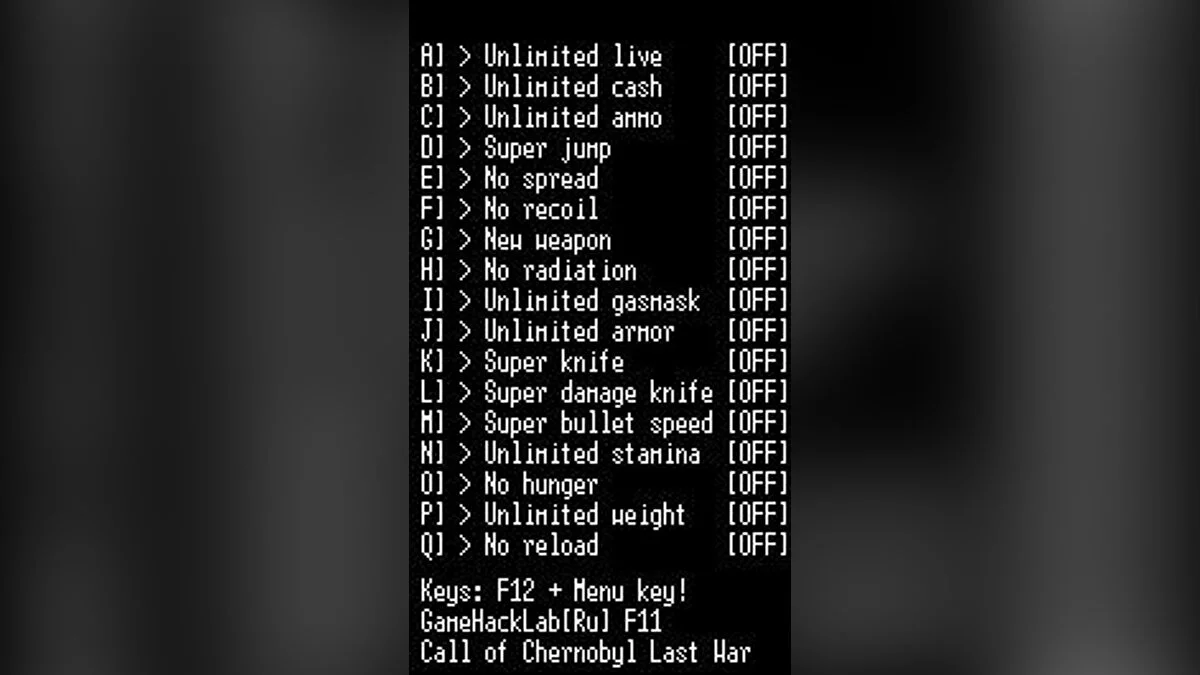 S.T.A.L.K.E.R.: Call of Pripyat — Трейнер / Trainer (+17) [LIRW / GHL]