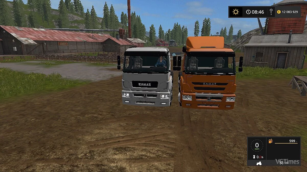 Farming Simulator 17 — КАМАЗ 65806-002-68 V2.4