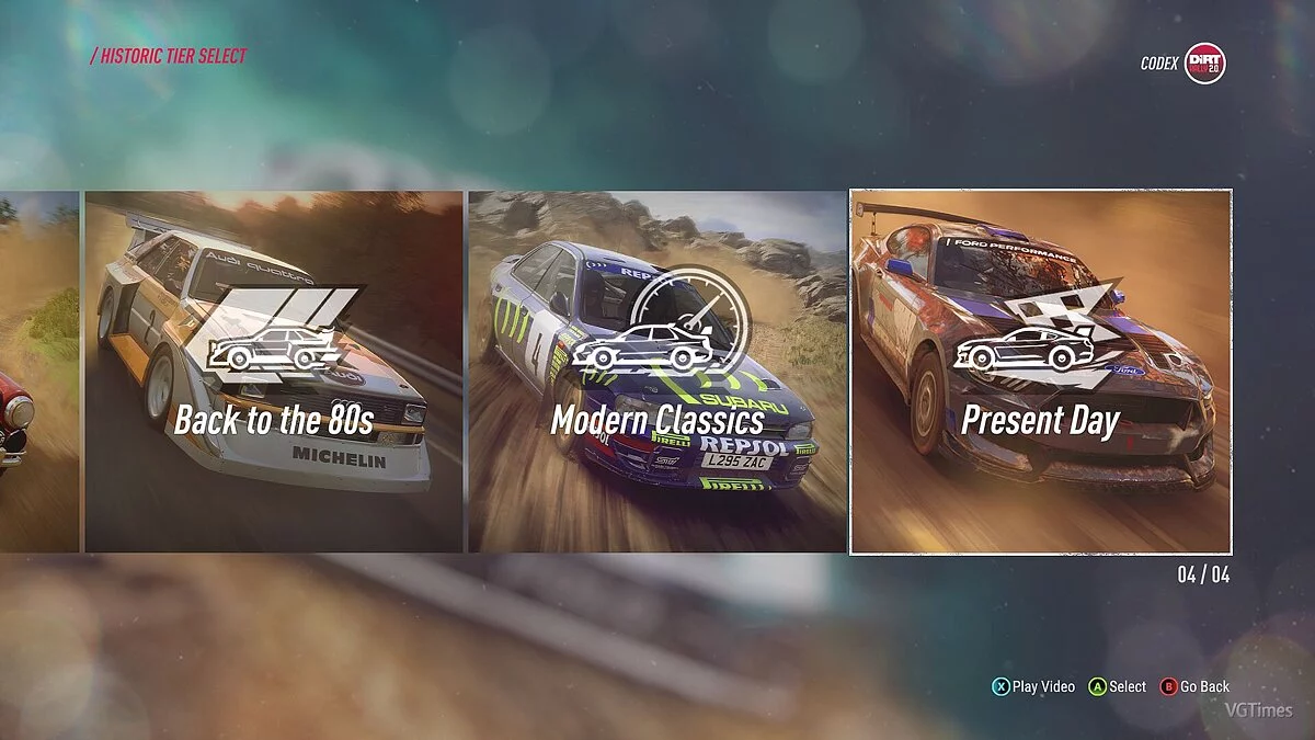 DiRT Rally 2.0 — Сохранение (4 чемпионата)