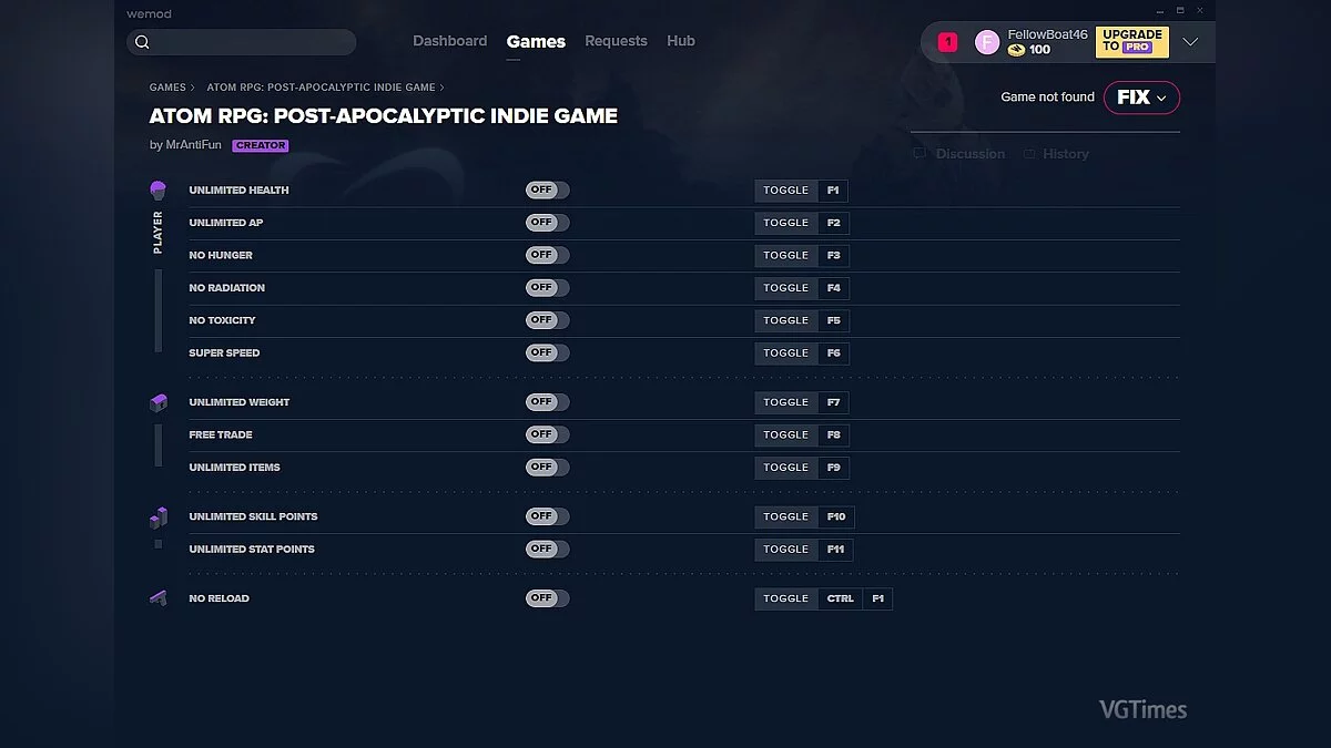 Трейнер (+12) от 20.12.19 [WeMod]