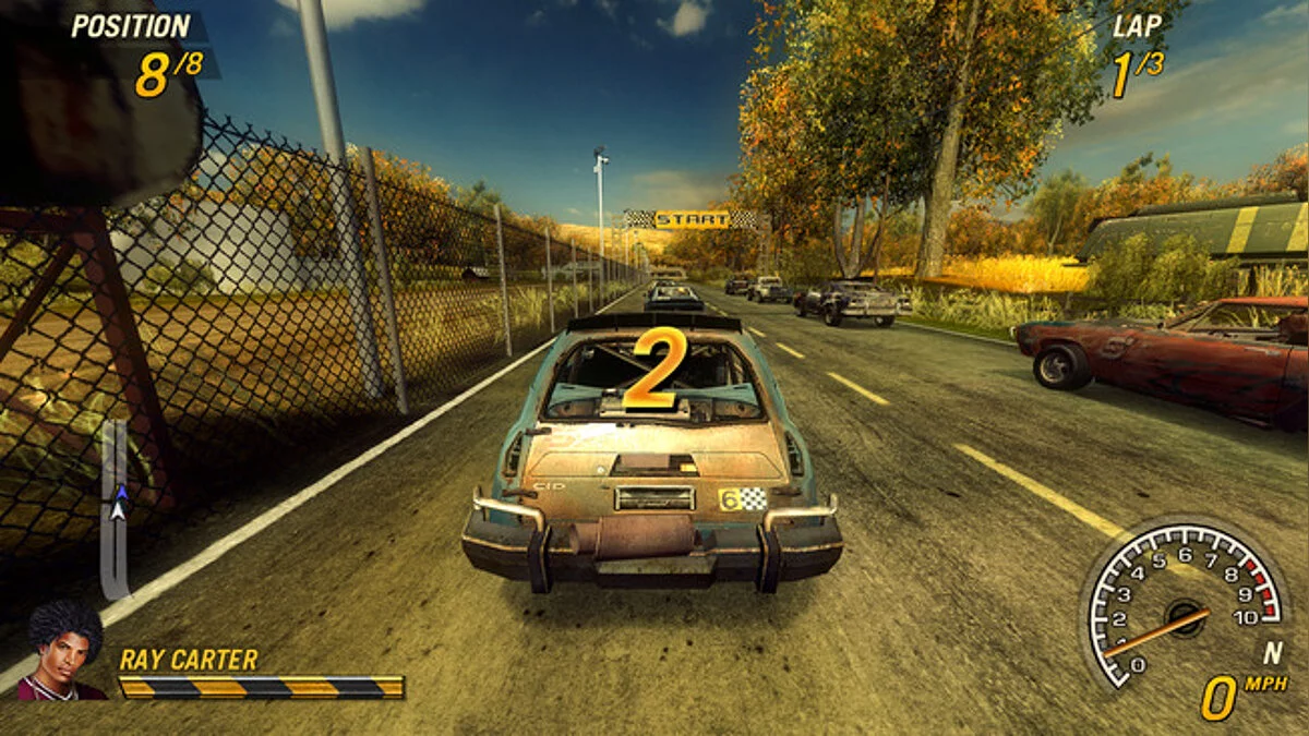 FlatOut 2 Widescreen Fix