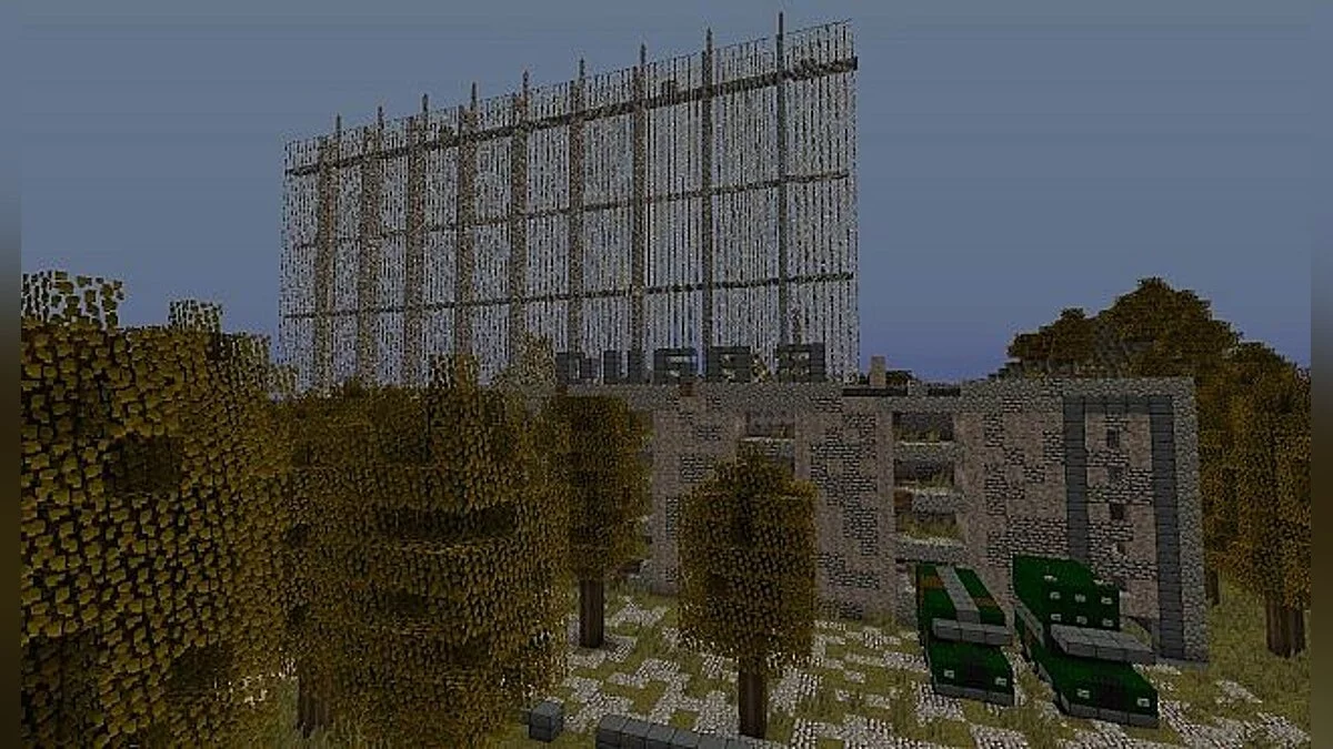 Minecraft — Карта Чернобыль