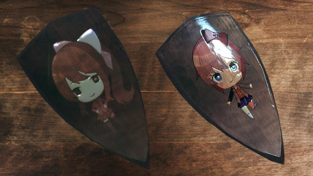 Dark Souls — Щит с аниме