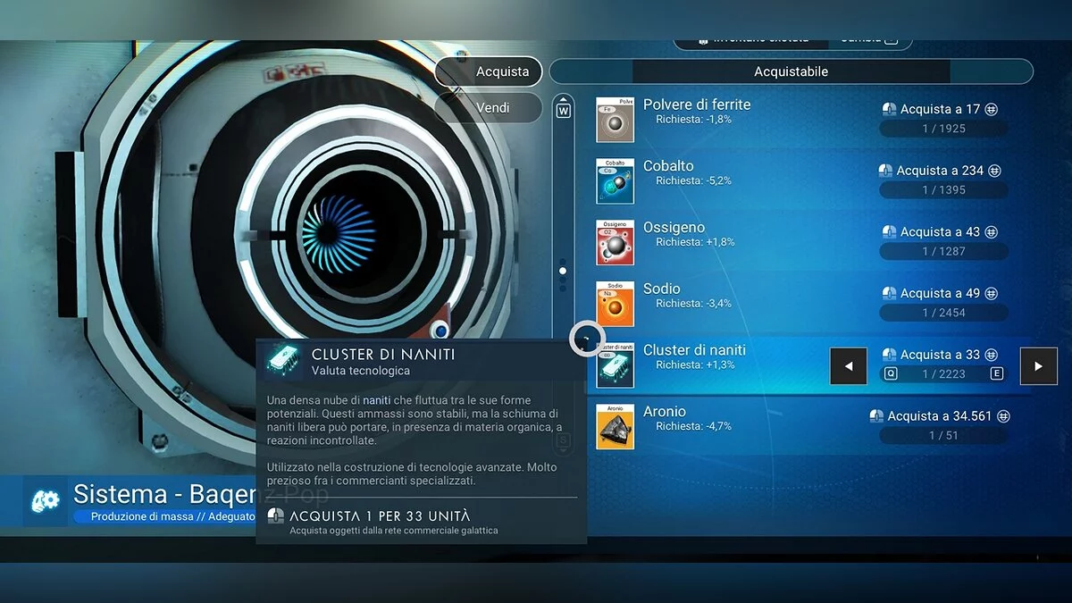 No Man's Sky — Покупка нанитов