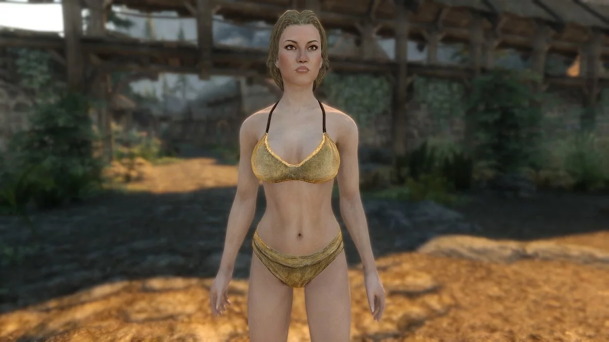 Elder Scrolls 5: Skyrim Special Edition — Зрелая кожа для CBBE / UNP 