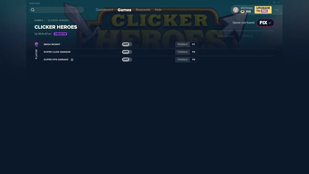 Clicker Heroes — Трейнер (+3) от 29.12.2020 [WeMod]