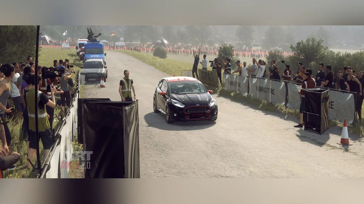 DiRT Rally 2.0 — Черная раскраска для Ford Fiesta R2
