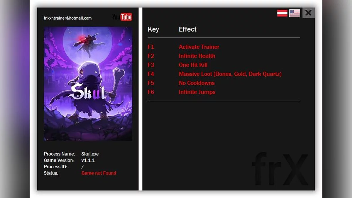 Skul: The Hero Slayer — Трейнер (+5) [1.1.1]