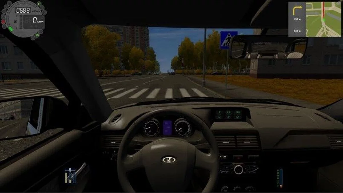 City Car Driving — Lada 2170 (Priora 2) 2014