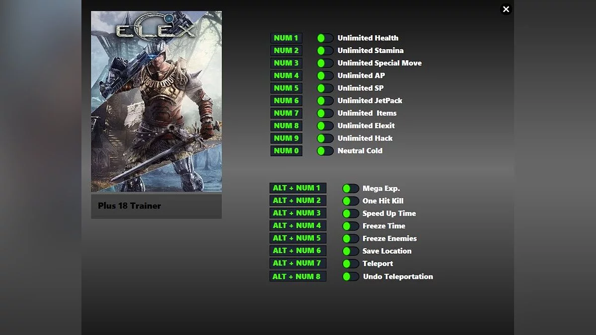ELEX — Трейнер (+18) от 14.02.2022