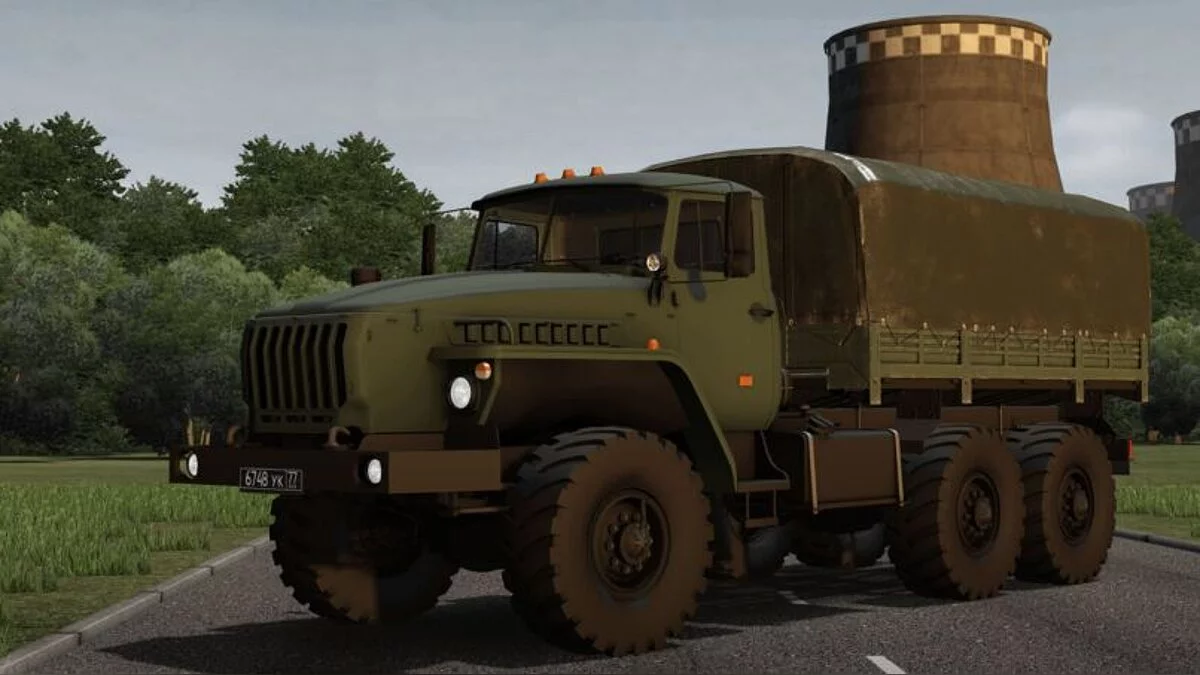 City Car Driving — Урал 4320