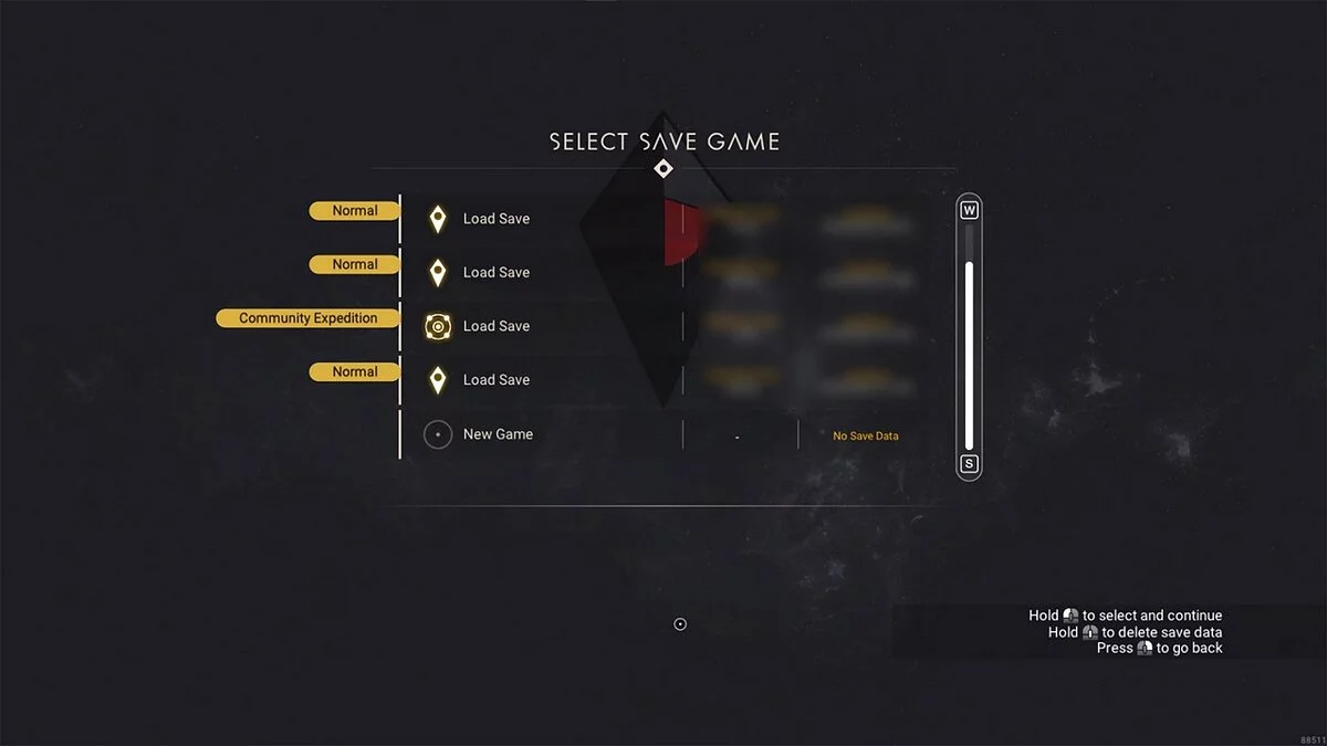 No Man's Sky — Темный интерфейс