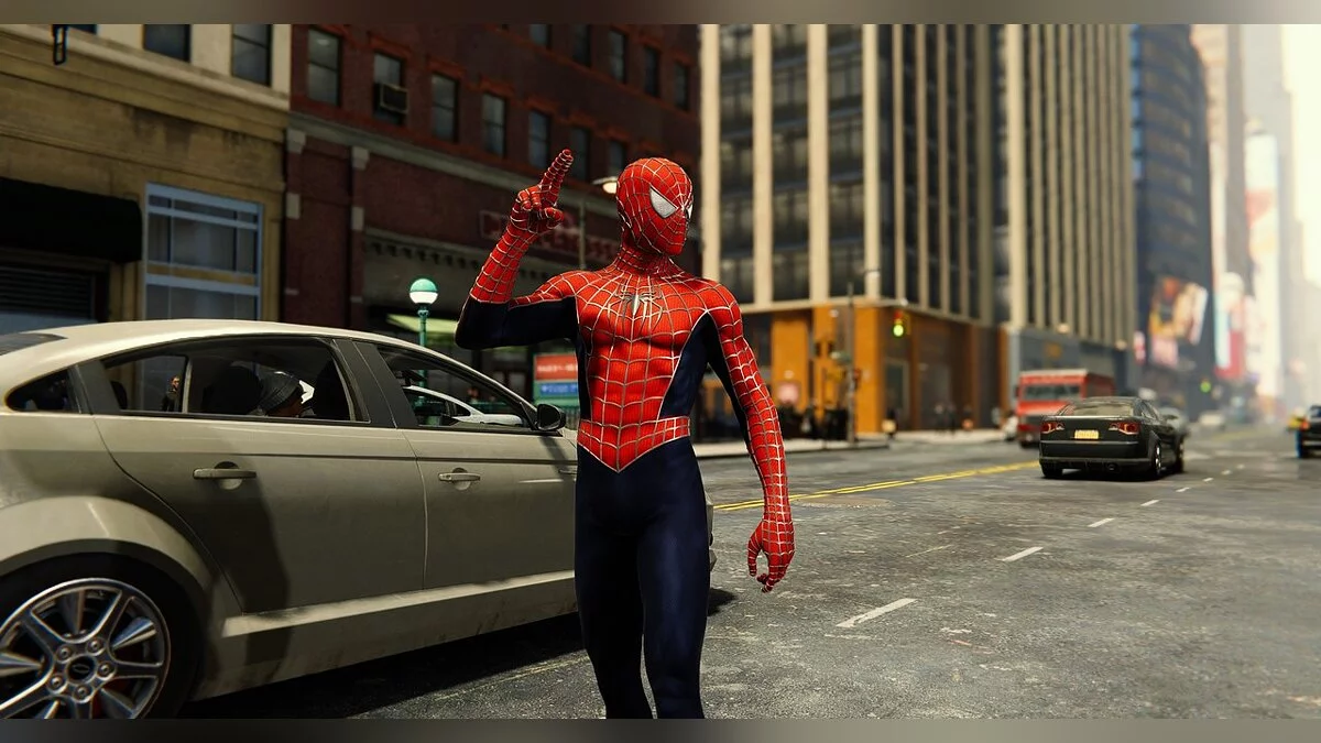 Marvel's Spider-Man Remastered — Улучшенный перепончатый костюм