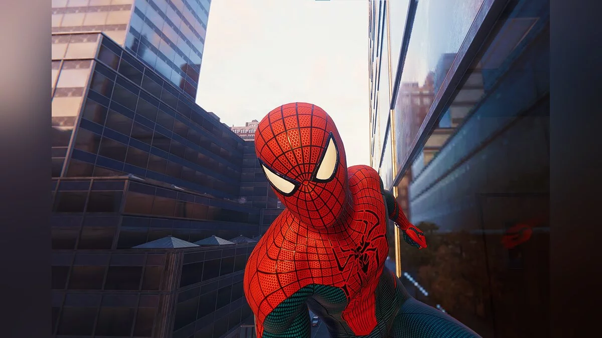 Marvel's Spider-Man Remastered — Белые линзы для костюма TASM