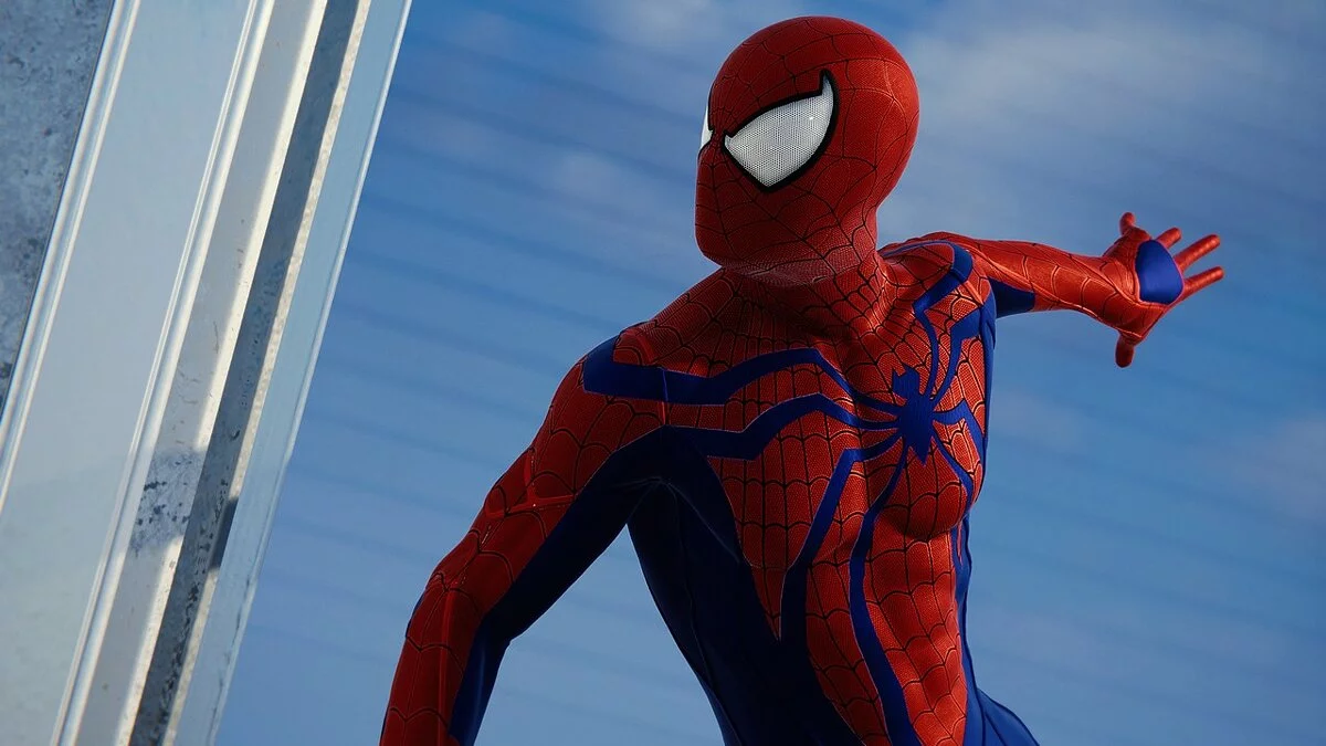 Marvel's Spider-Man Remastered — Костюм «За гранью»