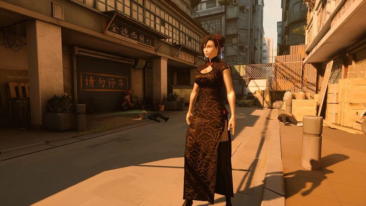 Sifu — Тифа в черном платье