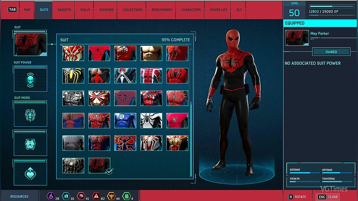 Marvel's Spider-Man Remastered — Adding Suits to New Slots Tool - новые слоты для костюмов