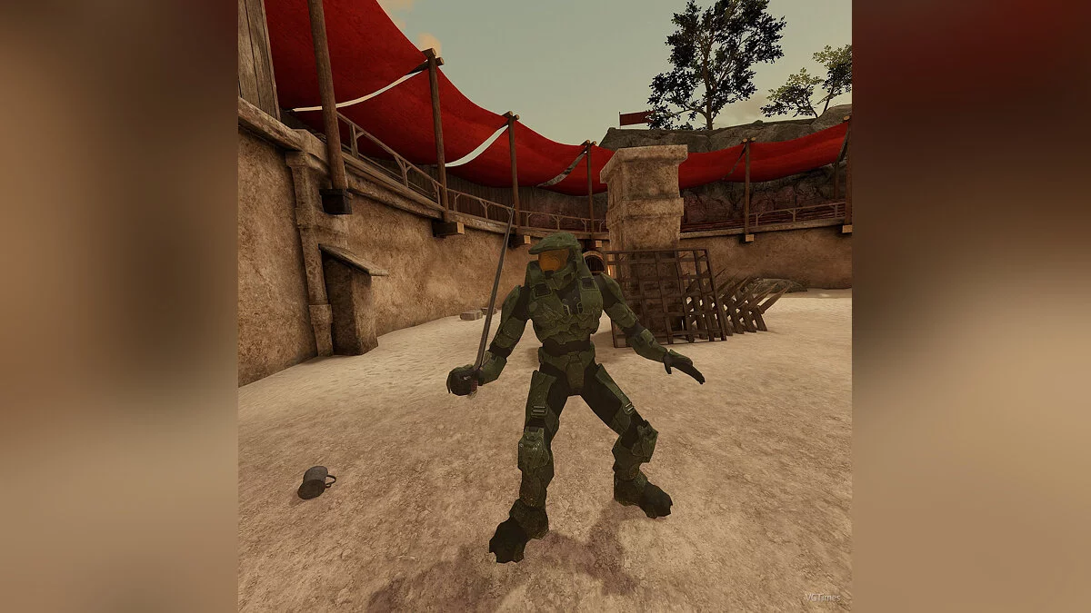 Мастер Чиф из игры Halo 3