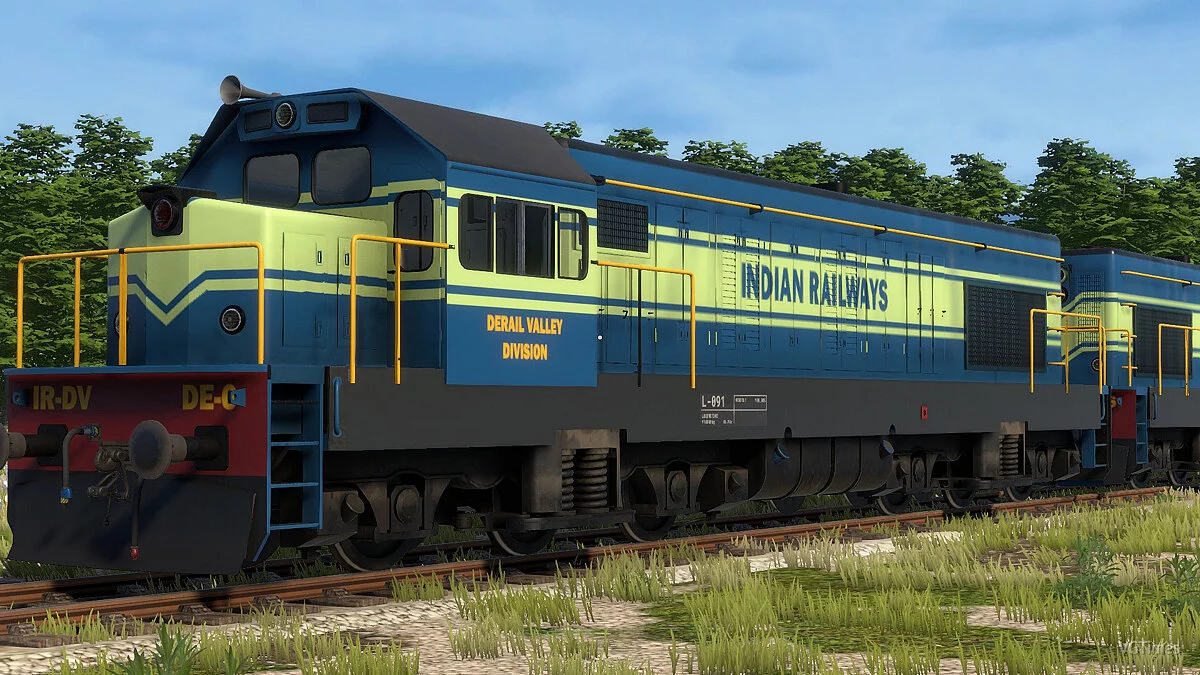 Раскраска The Majestic Indian Railways для DE6