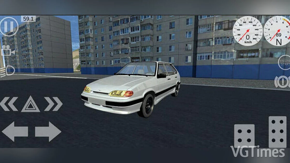 Simple Car Crash Physics Sim — Ваз 2114