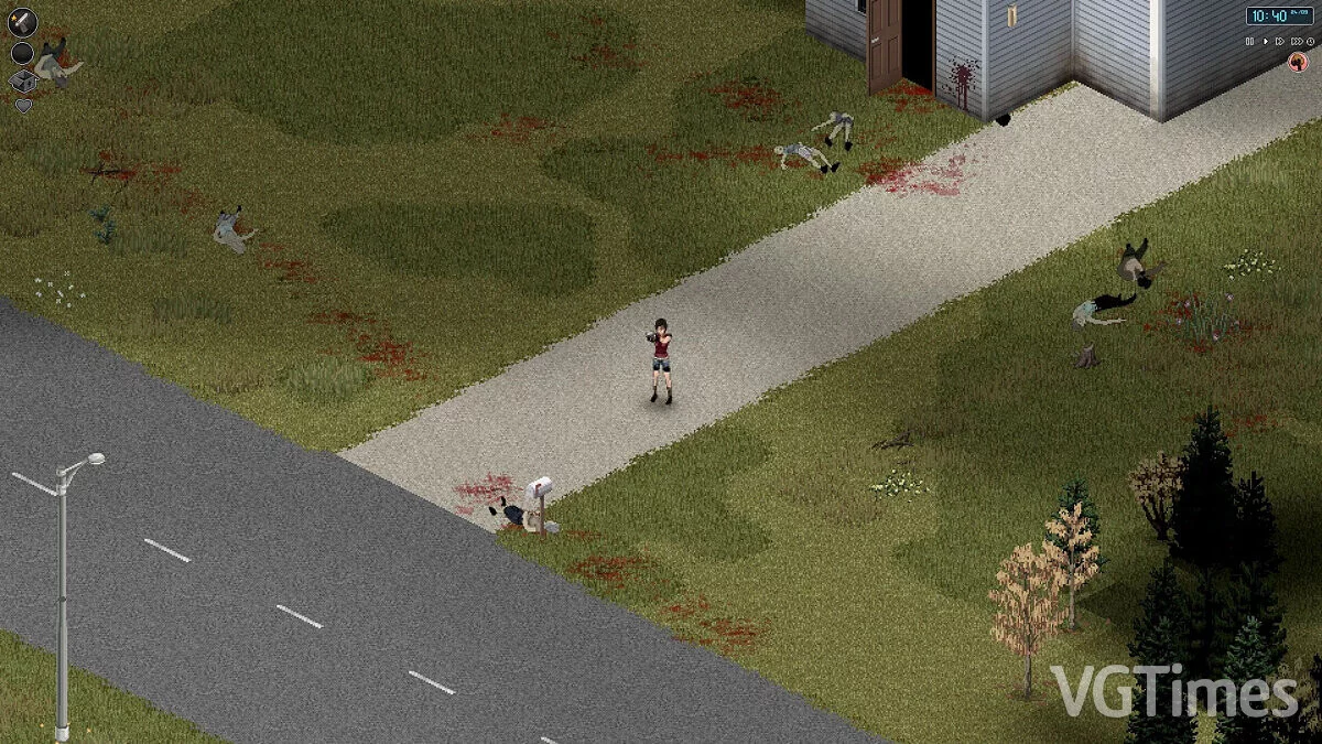 Project Zomboid — Игра за Клэр Рэдфилд