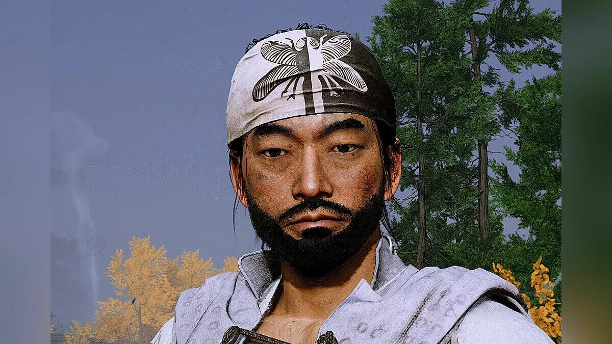 Ghost of Tsushima: Director's Cut — Полная борода