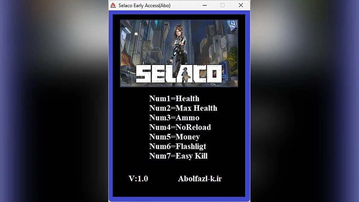Selaco — Трейнер (+7) [1.0]