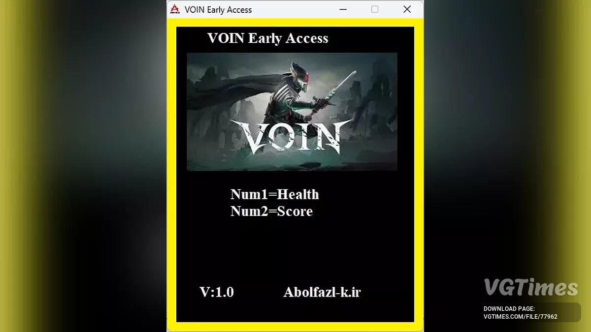 VOIN — Трейнер (+2) [1.0]