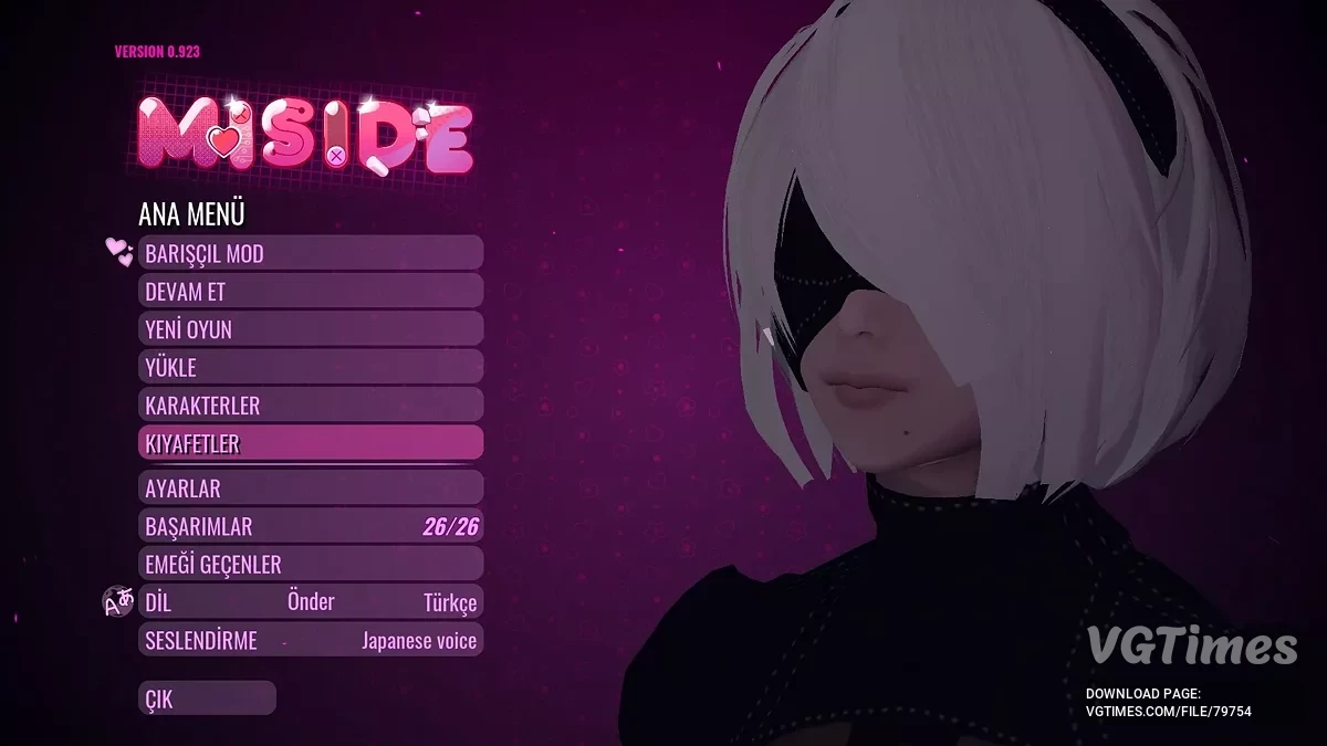MiSide — 2B из игры Nier Automata