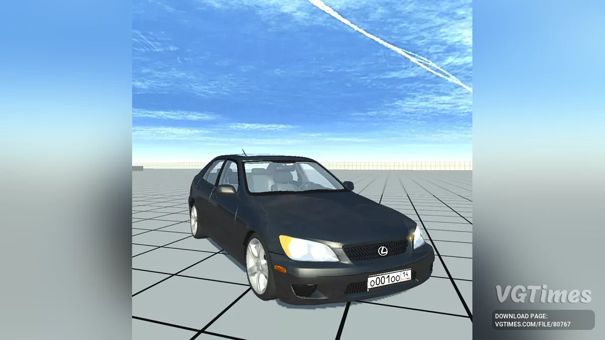 Not Simple Car Crash — Lexus IS300