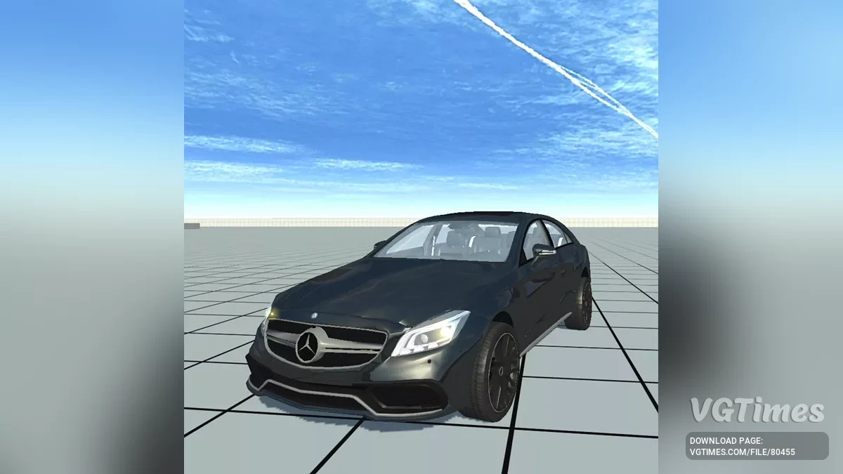 Not Simple Car Crash — Mersedes CLS