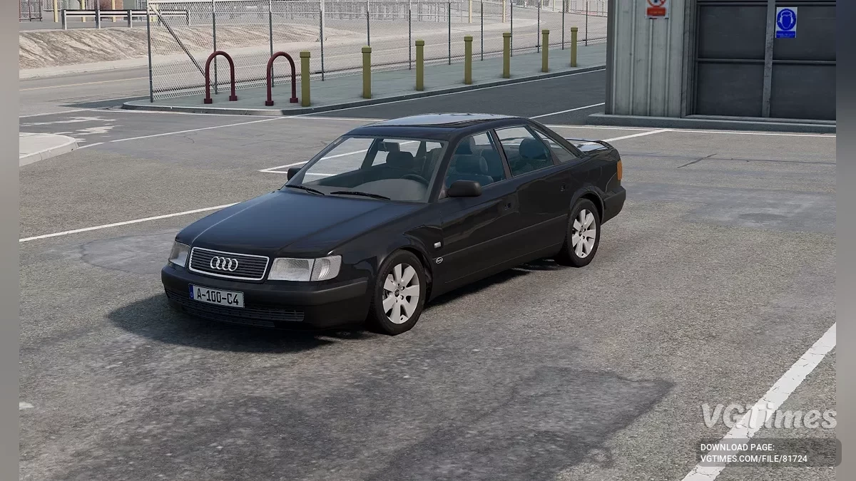BeamNG.drive — Audi 100 (C4) Stock  S  Stance