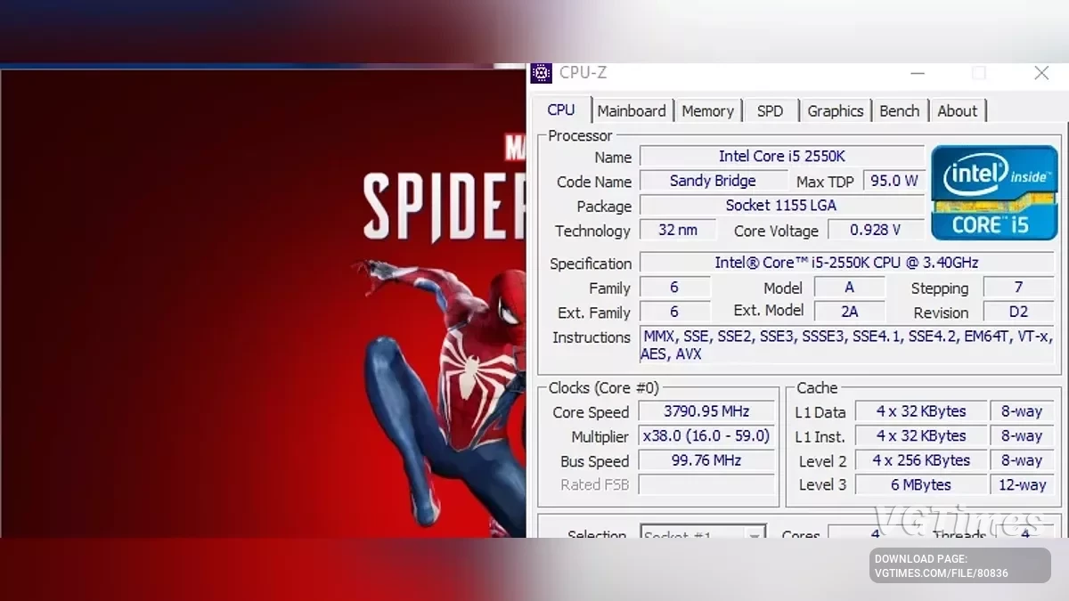 Marvel's Spider-Man 2 — AVX2 (исправление)