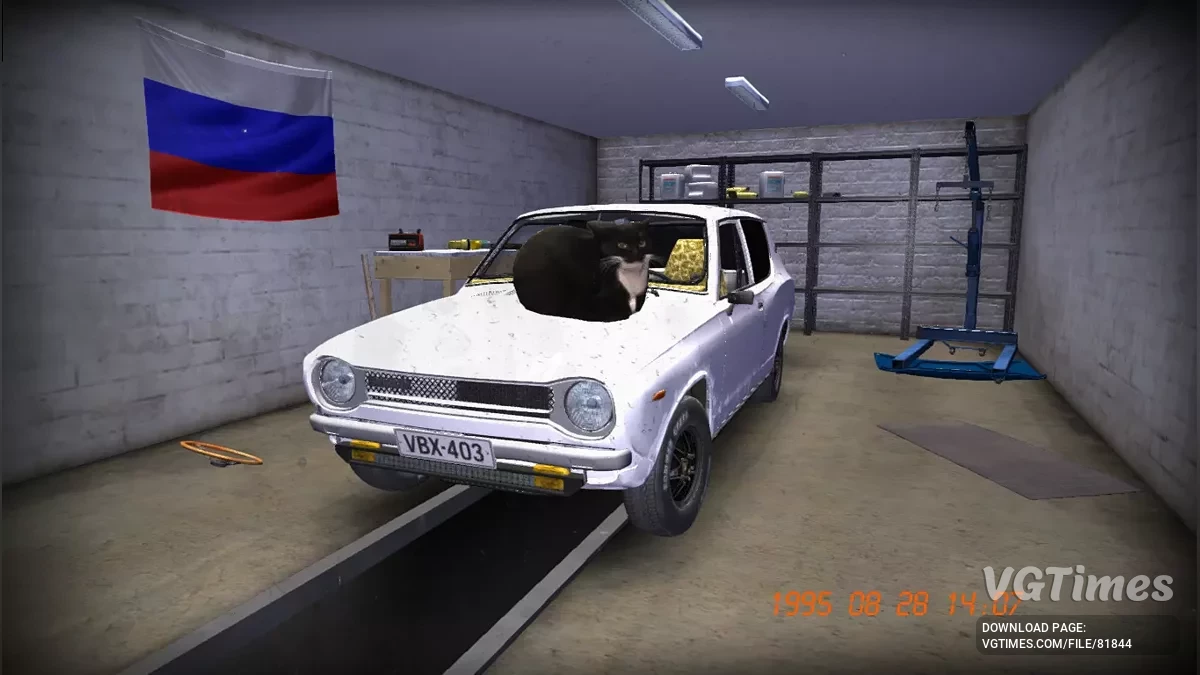 My Summer Car — Белая Сатсума универсал, 25000 марок