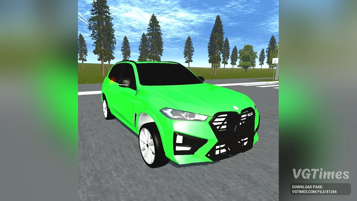 Simple Car Crash Physics Sim — BMW X5 F95 Rest