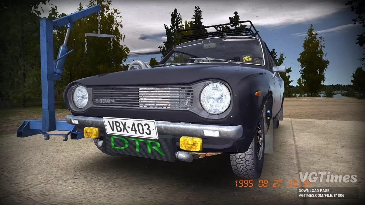 My Summer Car — Чёрная раллийная Сатсума