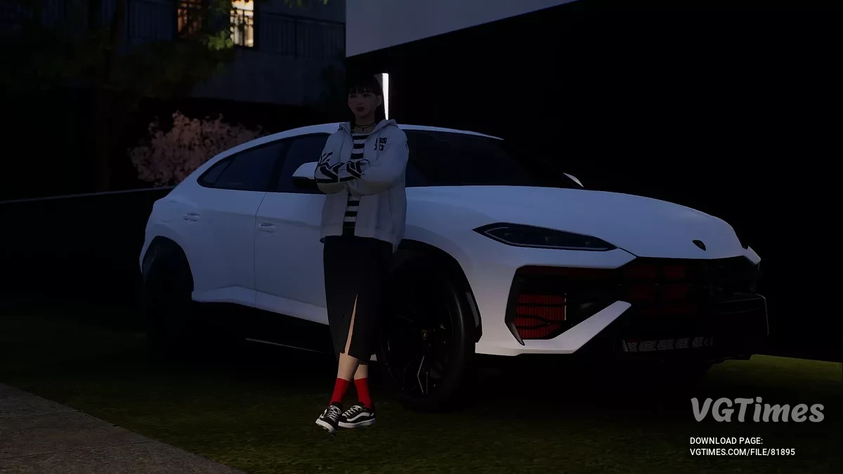 inZOI — Lamborghini Urus SE 2025 (украшение)