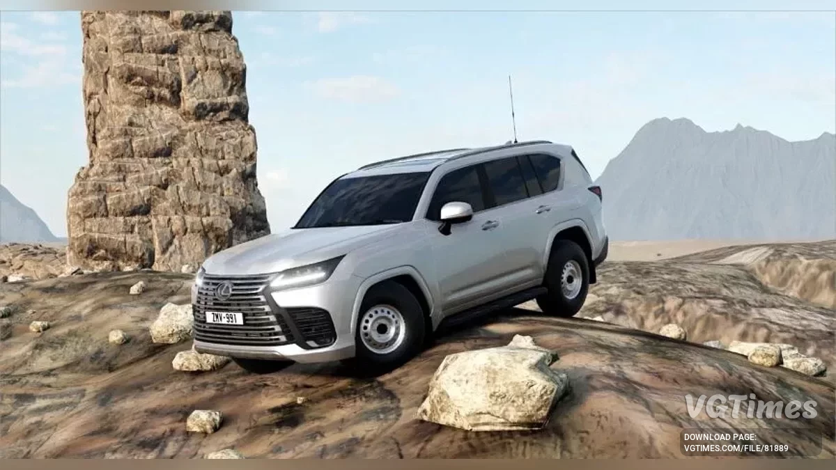 BeamNG.drive — Lexus LX500 2023 (0.34.x)