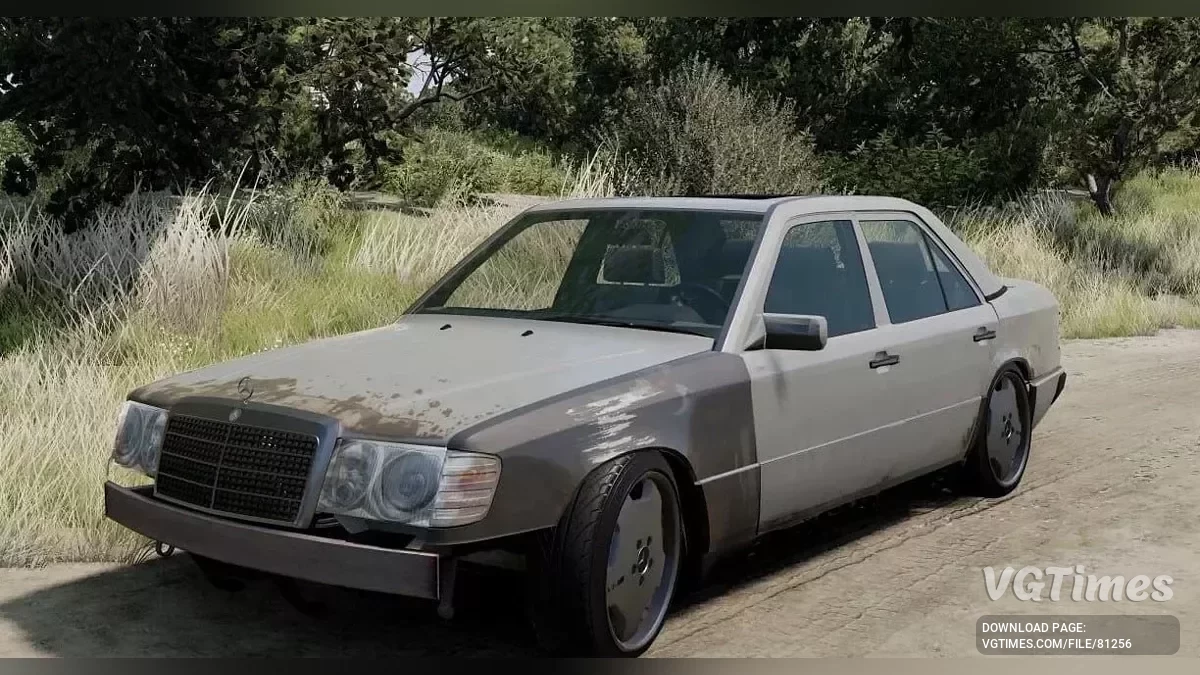 BeamNG.drive — Mercedes-Benz E-Class (W124) v3.2