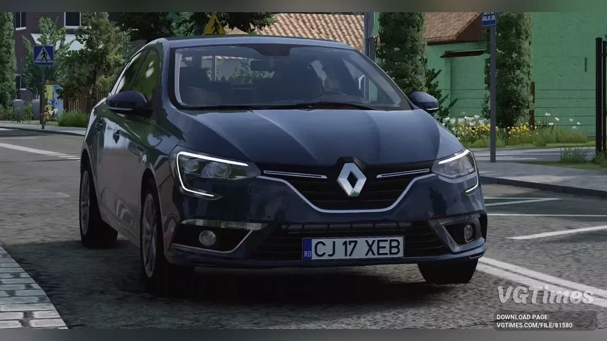 BeamNG.drive — Renault Megane IV Sedan 2016-2020
