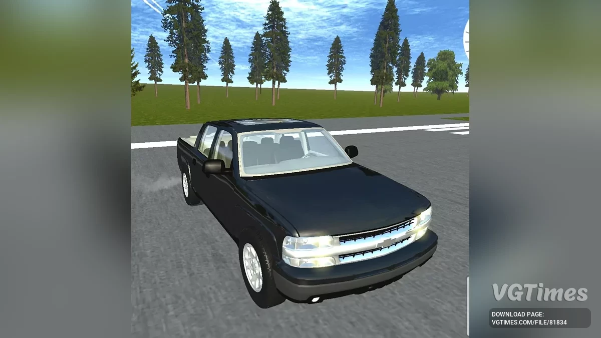 Simple Car Crash Physics Sim — Shevrolet Suburban pickup