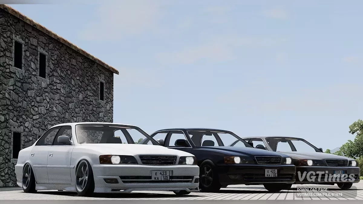BeamNG.drive — Toyota Chaser JZX100 v1.1 (0.34.x)