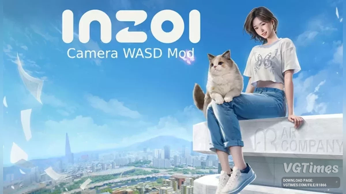 inZOI — Управление камерой клавишами WASD или стрелками