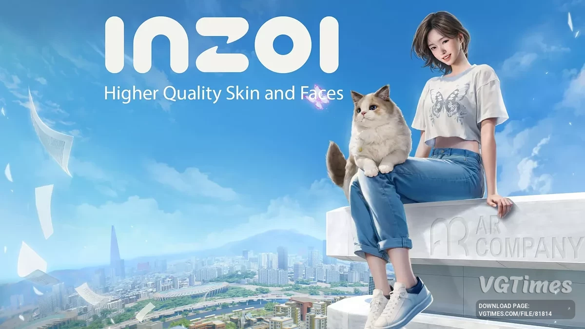 inZOI — Высокое качество кожи и лиц