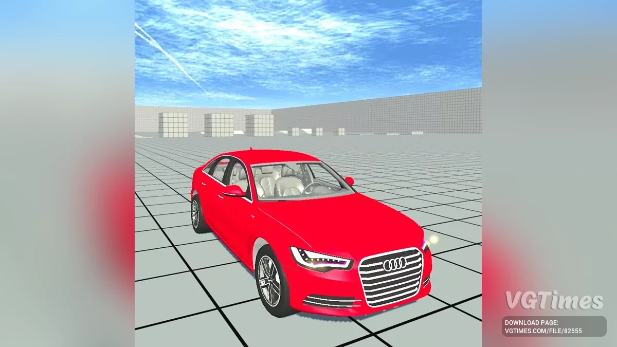 Not Simple Car Crash — Audi A6