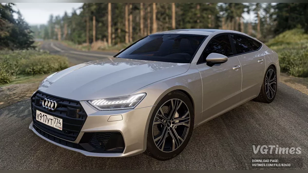 BeamNG.drive — Audi A7 4K8 Обновлённая (0.35.x)